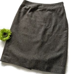 Ann Taylor LOFT Brown Tweed Skirt sz.8 #469